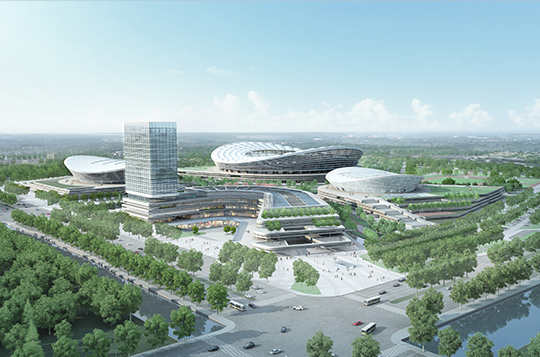 蘇州工業(yè)園區(qū)體育中心（體育場、體育館、游泳館、中央車庫）（2018-2019年度魯班獎工程）